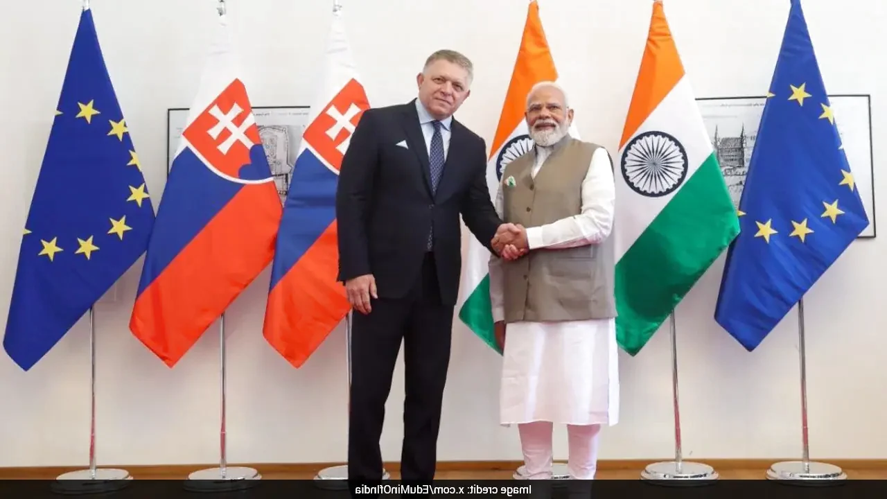 उच्च को लेकर बड़ा अपडेट, भारत, स्लोवाकिया डीपेन टाई इन हायर एजुकेशन, रिसर्च, एंड एआई बाद प्रधान मंत्री मोदी फिको से म...