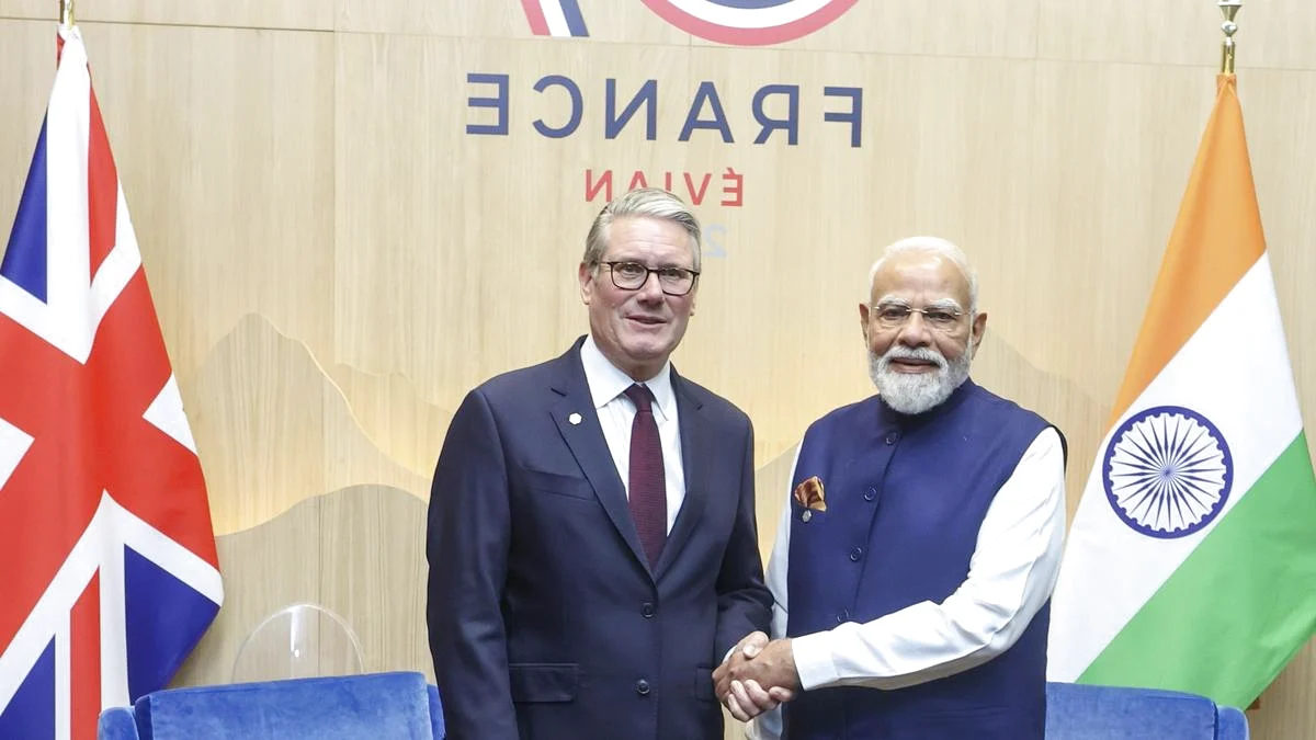 प्रधानमंत्री मोदी ने संयुक्त अरब अमीरात के नेताओं के साथ जी7 शिखर सम्मेलन के दौरान द्विपक्षीय वार्ता की है।: जानिए पू...