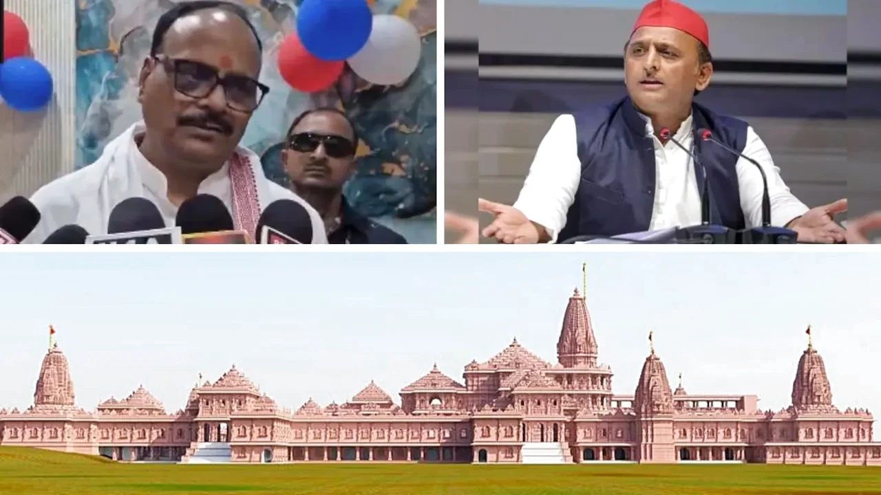 यूपी को लेकर बड़ा अपडेट, राम मंदिर दान पंक्ति: शीर्ष यूपी मंत्री का बाबरी हमला अहिलेश यादव