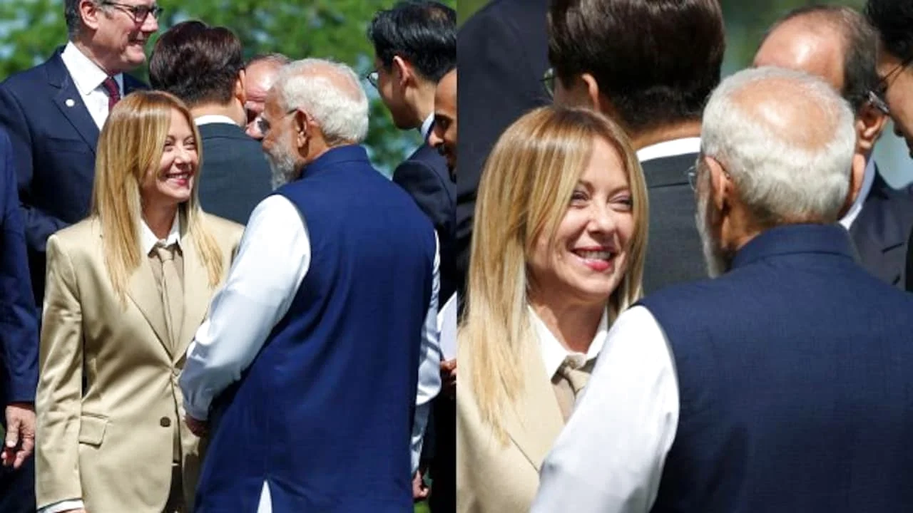 "हम सबसे प्रसिद्ध युगल हैं": जियोर्जिया मेलोनी को प्रधानमंत्री मोदी जी 7 शिखर सम्मेलन में। देखो: मेलोनी पर नई जानकारी
