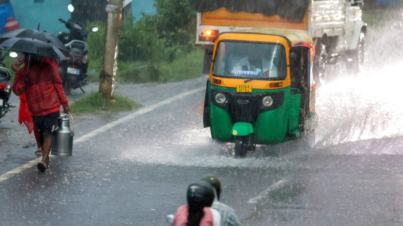 मौसम लाइव अपडेट: बारिश, दिल्ली में मजबूत हवाएं; अगले 2 दिनों के लिए पेर्सिस्ट की तरह गीले स्थितियां: जानिए पूरा मामला